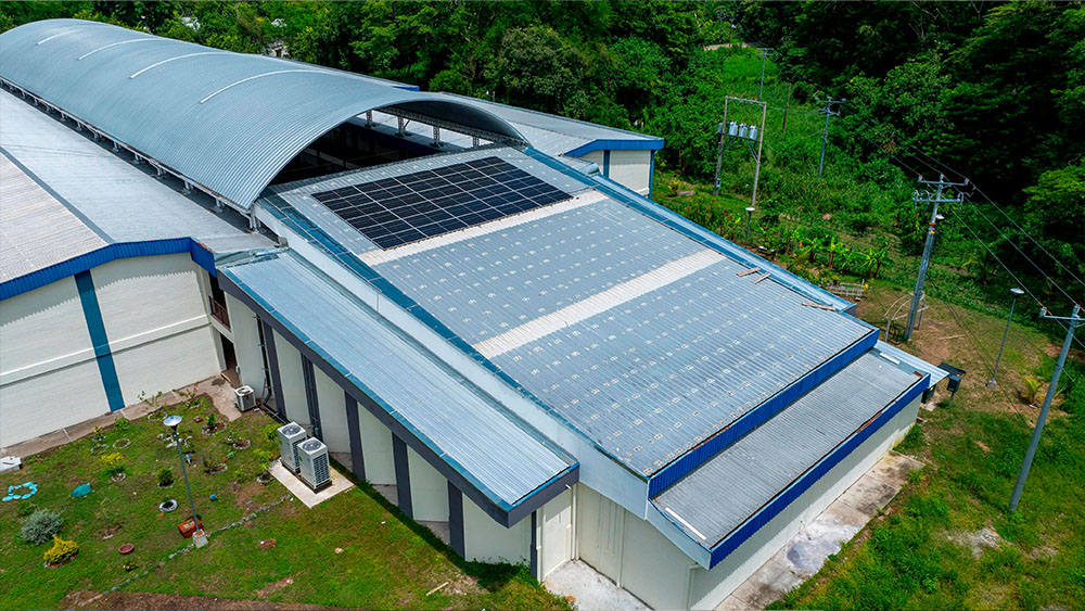 Paneles solares — Anfiteatro ANSP
